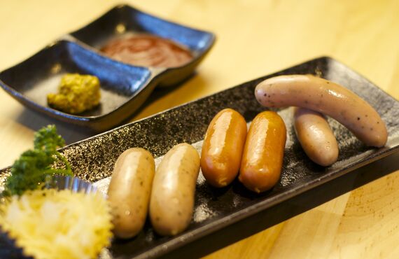 南越谷のビアホール『ビアトレイル』人気のおつまみ！『ウィンナー』各種